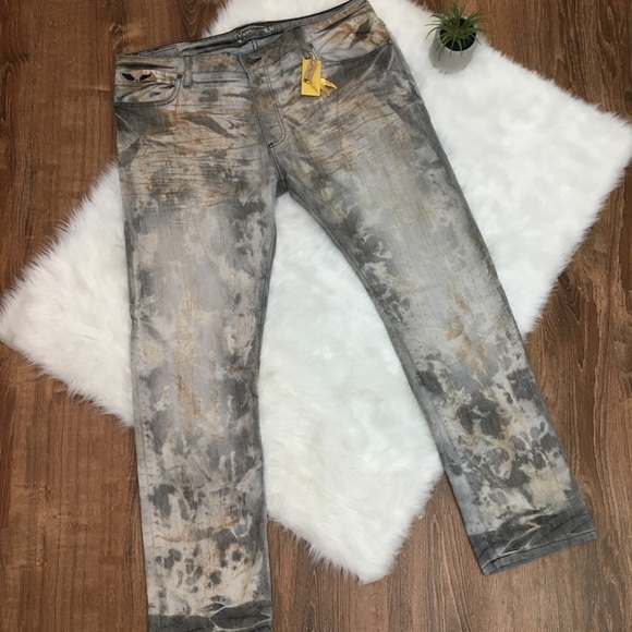 Robin's Jean Other - Robin's Jean Grey Mini Long Flap Biker Crystals 40